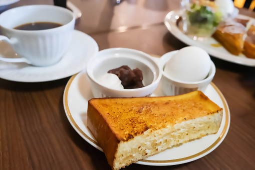 朝食モーニング画像