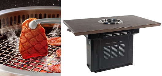 世界シェアNo.1!無煙ロースターの写真